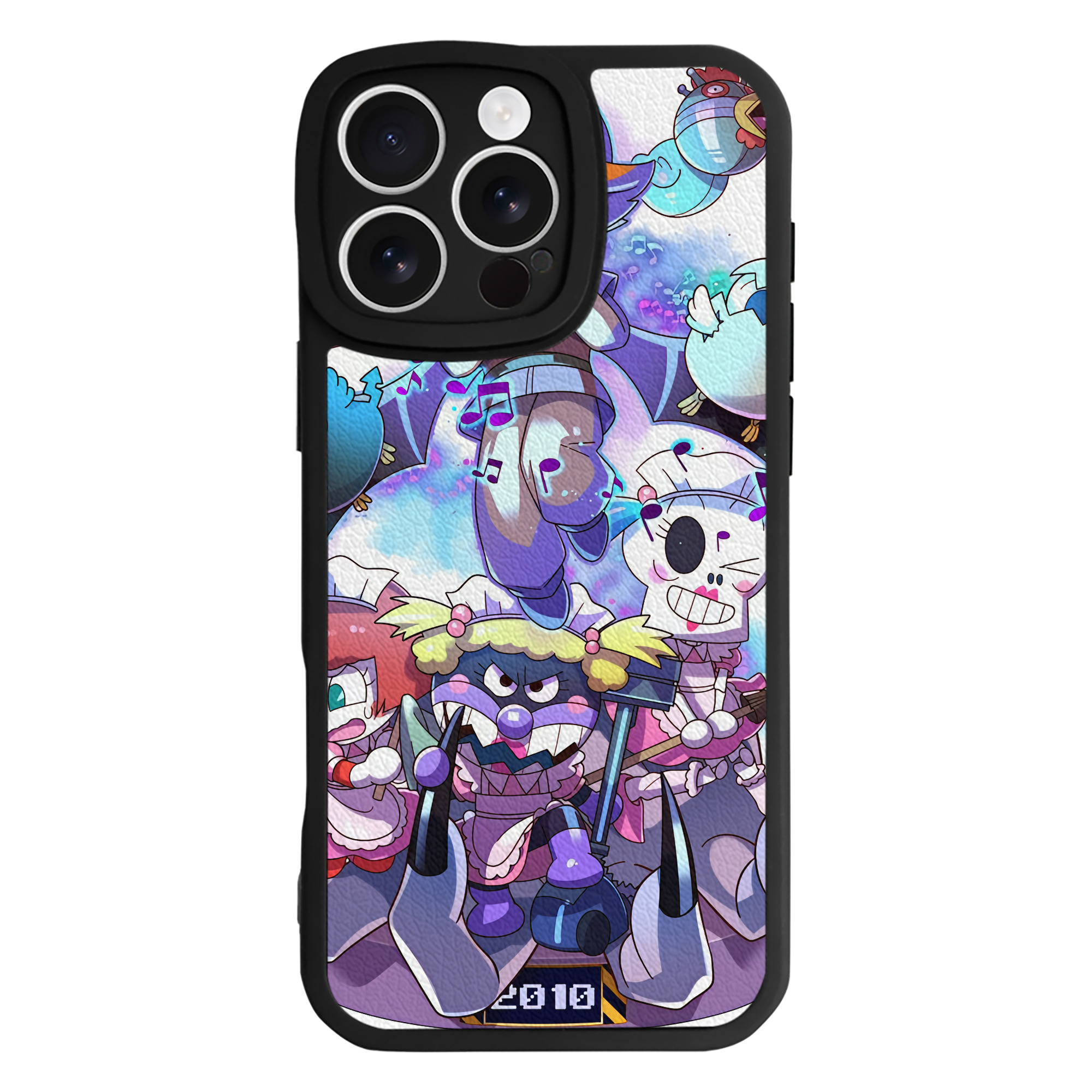 （画像用） アンパンマン Anpanman 【iPhone 16シリーズ対応】シリコンスマホケース（レザー調） 材質：シリコン